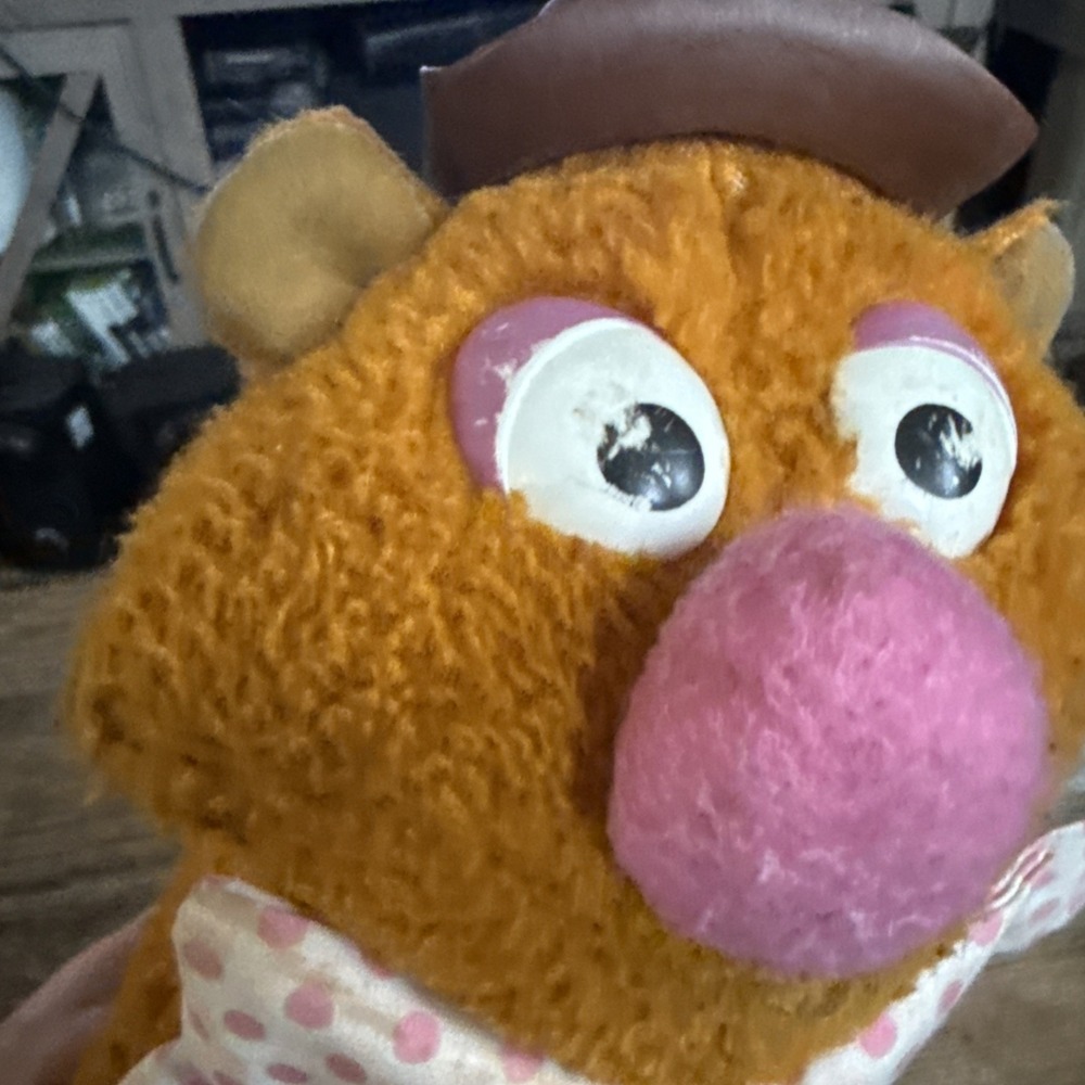 Vintage 1976 Fisher Price FOZZIE BEAR #851 Jim Henson The‎ Muppet Show Plush 14" - Picture 6 of 12